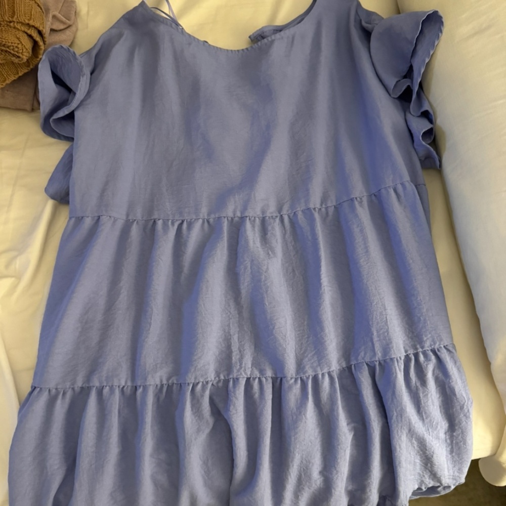 purple dress